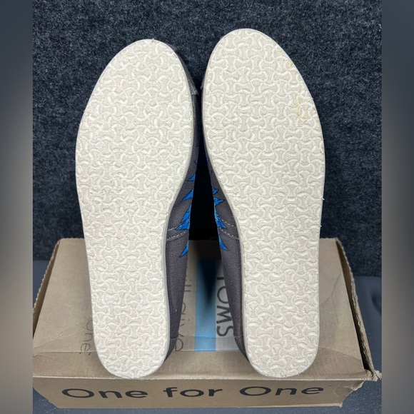 Toms Classic Alpargata “Feathers” Women’s Shoe Size 8.5 - Picture 10 of 12